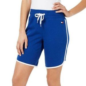 Tommy Hilfiger XS Lapis Blue Sweat Shorts NWT CV25